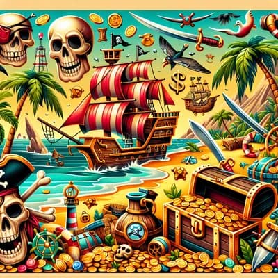 Cita pirate game - chasse au trésor