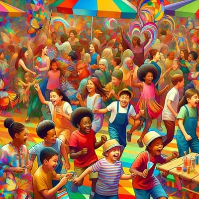 Carnaval: des enfants des centres d'accueil de loisirs municipal