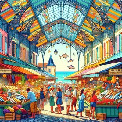 Marché couvert de Saint-Palais-sur-Mer
