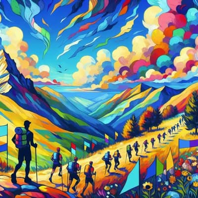 Concours de Mountain Trail Chevaux / Mules / ânes