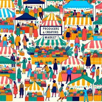 Marché des producteurs et créateurs