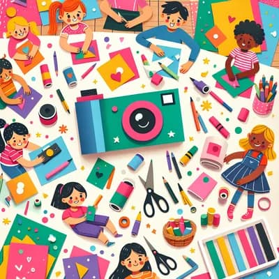 Atelier jeune public - Crée ton appareil photo en papier