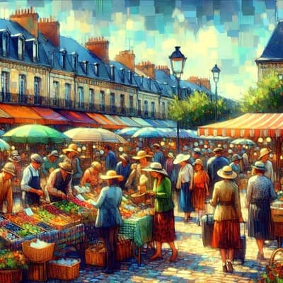 Marché de Breuillet