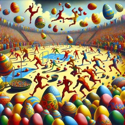 Pâques en folie: Les Œufs-limpiades