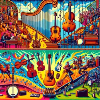 Du Baroque au Rock - De la musique folklorique au rock : un voyage musical