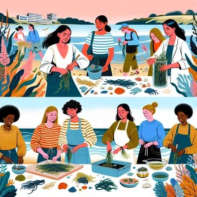 Algues : sortie découverte suivie d'un atelier cuisine