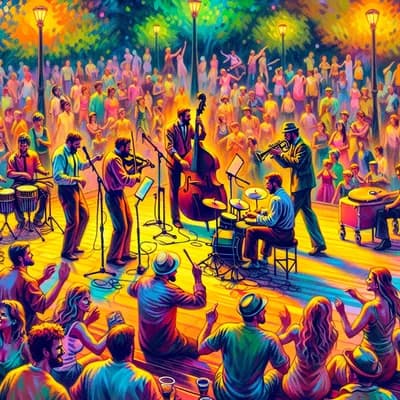 Soirée au parc - concert What The Funk !