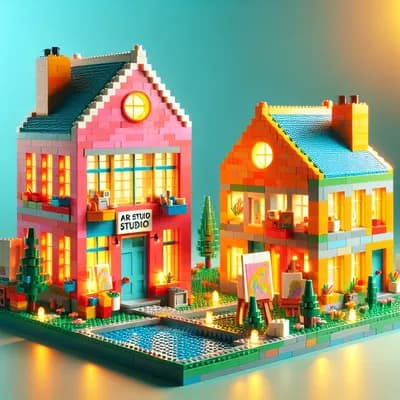 Atelier LEGO® - Maisons jumelles