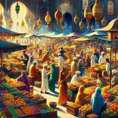 Marché gourmand
