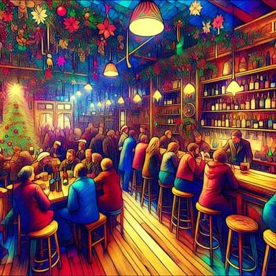 Les contes de Noël au coin du bar