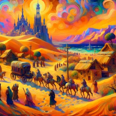 Visite guidée insolite, un village enfoui sous les sables