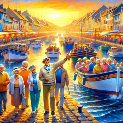 Visite guidée du port de la Cotinière