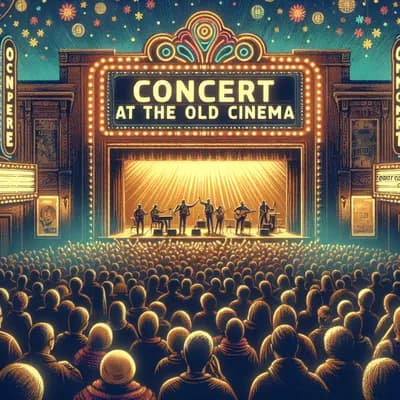 Concert à l'ancien cinéma