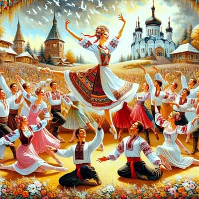 Ballets et danses d'Ukraine par « Les Joyeux Petits Souliers »