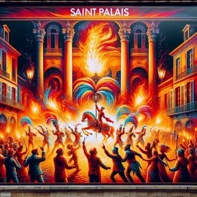 Saint Palais Parade - Spectacle feu