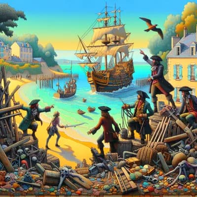 Visite théâtralisée de Talmont-sur-Gironde - Pirates et naufrageurs écumeurs d'épaves