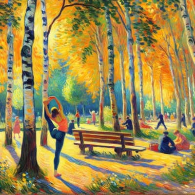 Étirements & mobilité - en forêt
