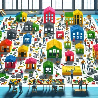 Atelier LEGO® - Maisons cultes