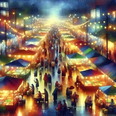 Marché nocturne