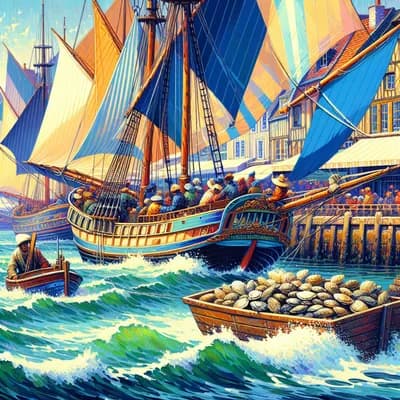 Route des Huîtres - Vieux gréements