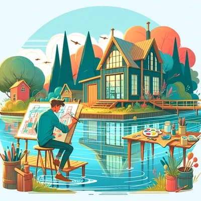 Atelier jeune architecte - Maison au bord de l’eau