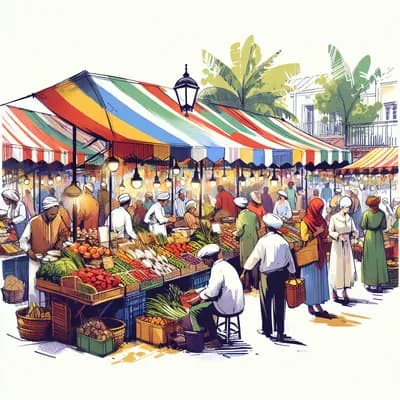 Marché de Le Gua