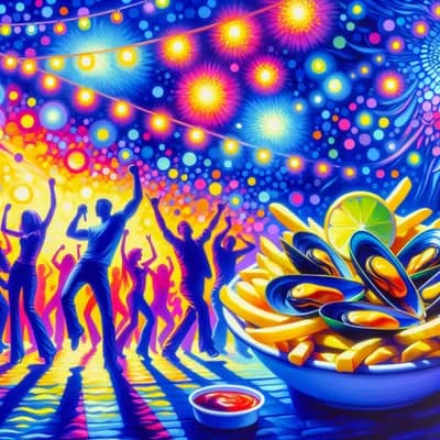 Soirée dansante / moules frites