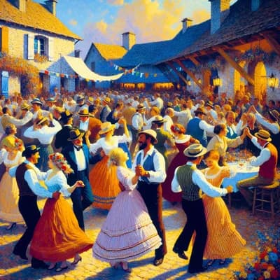 Réveillon dansant à Saint-Just