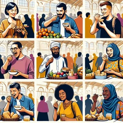 Visite-dégustation - Le marché central