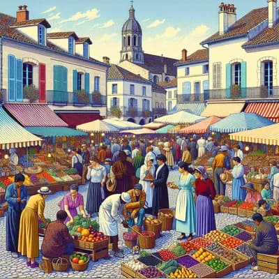 Marché de Meschers-sur-Gironde