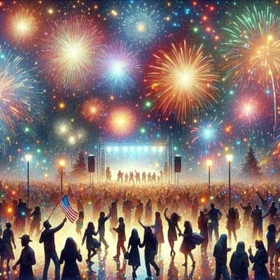 Fête nationale et feux d'artifice