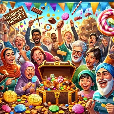 Jeu de piste gourmand