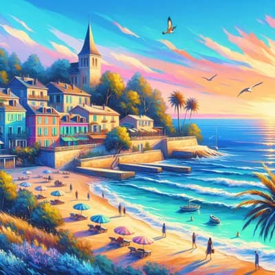 " Saint-Palais-sur-Mer raconté par Augustine "