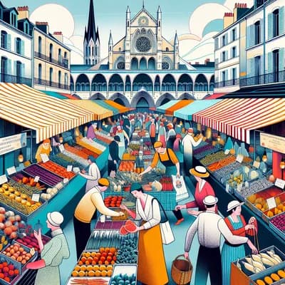 Marché de Saint-Denis d'Oléron