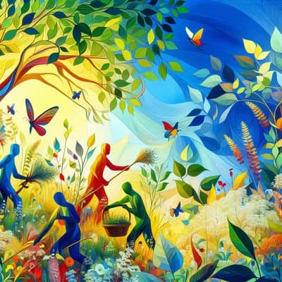 cueillette plante sauvage avec Permalexandre