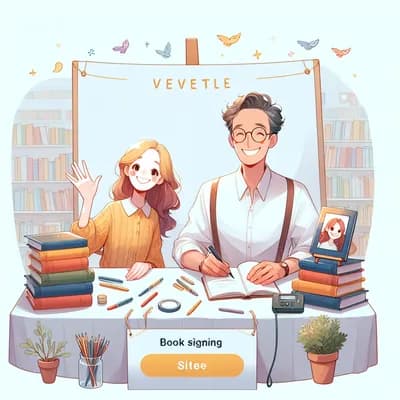 Séance dédicaces : Viviane et Céline De Clairval