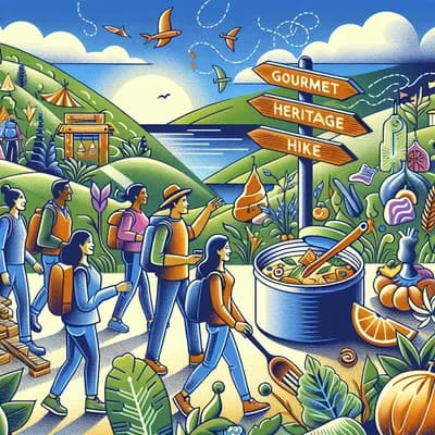 Randonnée patrimoine gourmande