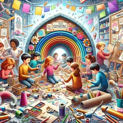 Atelier jeune public - Réalise ton livre-tunnel