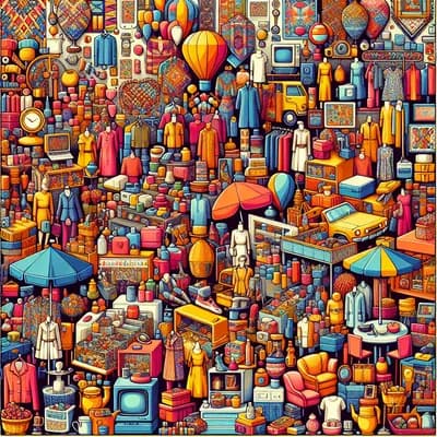 Brocante et vide-greniers de GV 2000