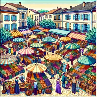 Marché de Dolus d'Oléron