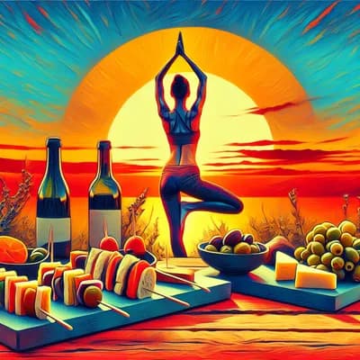 Yoga Sunset Apéro 🧘♀️🥙🌅