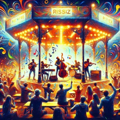 Concert au kiosque à musique