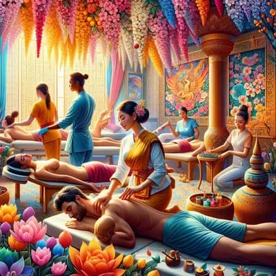 Atelier Massage Thai et énergie du printemps