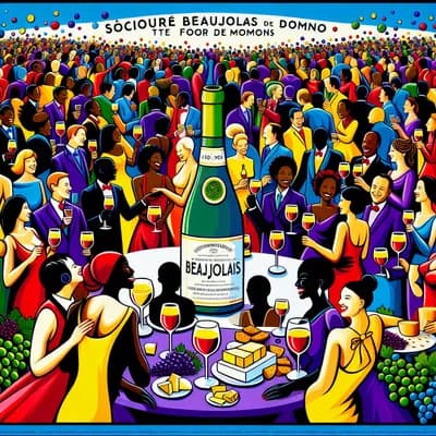 Soirée Beaujolais du Foyer de Domino