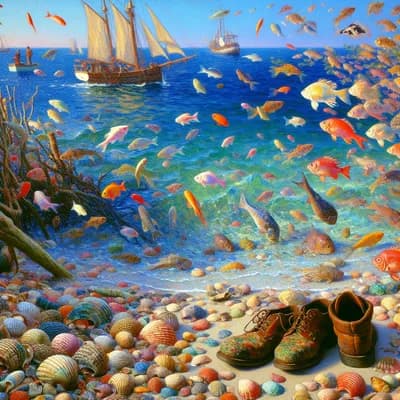 🐚🦪 pêche à pied d'exploration 🩵🐠