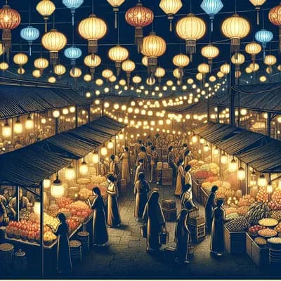Marché nocturne