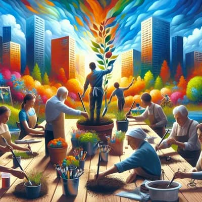 Semaine de l'Arbre et du Paysage : Atelier "Palette végétale" et plantation participative à la Maison de santé