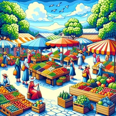 Marché d'Étaules