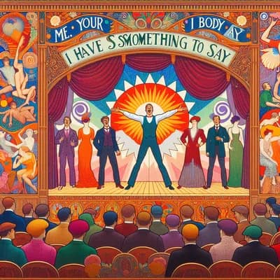 Théatre "Moi, ton corps, j'ai quelque chose à te dire"