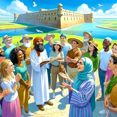 Visite guidée du fort de l'Île Madame